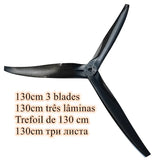 HE Carbon Propeller for Parachute Paramotor, HE MV1 Powered Paraglider, High Quality