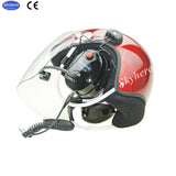 Free shipping EN966 standard noise cancelling paramotor helmet GD-C01