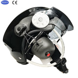 37dB NRR Noise cancelling paramotor helmet Dynamic microphone EN966 standard PPG helmetGD-K03-XLR