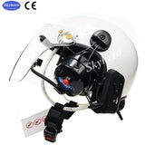 Bluetooth Noise Reduction Paramotor Helmet High Noise Cancel Headset Close To The Ear Fiber Glass PPG Helmet BT-GD-C01