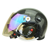 3M Headset Carbon Fiber Paramotor helmet with noise cancelling headset free shipping CR-GD-C02