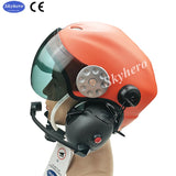 37dB NRR Noise cancelling paramotor helmet Dynamic microphone EN966 standard PPG helmetGD-K03-XLR
