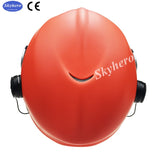 EN966 Bluetooth paramotor helmet BT-GD-K01 Black White Red color Powered paragliding helmet