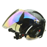 3M Headset Carbon Fiber Paramotor helmet with noise cancelling headset free shipping CR-GD-C02