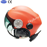 Bluetooth paramotor helmet EN966 Standard Noise Cancelling paratrike Helmet 3M Paramotoring Headset PPG Helmet