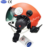 Bluetooth paramotor helmet EN966 Standard Noise Cancelling paratrike Helmet 3M Paramotoring Headset PPG Helmet