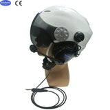 EN966 Powered Paraglider helmet noise cancelling paramotor helmet for sale PNR Aviation Helmet with Headset GD-K01-S6