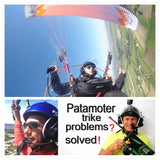 EN966 standard noise cancel paramotor helmet PPG helmet Red powered Hang gliding helmet  6.3plug use for intercom GD-C01-S6