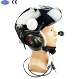Free Shipping EN966 Standard Noise Cancelling Paramotor Helmet 3m Peltor Earcup 31db Ear Protection GD-K02-S6