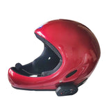 Full Face Paragliding Helmet with Bluetooth intercom Fiber Glass Paragliding Hang Gliding Helmet Cool Shape Air Vent