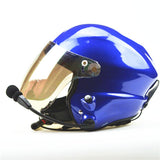 GD-G Colourful mirror visor paramotor helmet Free shipping
