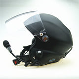 Two side PTT control high Noise cancel  paramotor helmet  GD-G  EN966 certificate Free shipping paramotor helmet ppg paramotor helmet with communication paramotor helmet for men paramotor helmet for sale