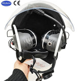 Noice Cancelling Paramotor Helmet CE EN966 Standard PPG Helmet Air Sports