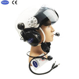 Paramotoring CE EN966 Standard Noice Cancelling Paramotor Helmet PPG Helmet High Quality Aircraft Helmet GD-K01-GA