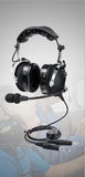 Aviation headset aviation headphones passive noise cancelling for pilot and passenger