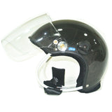 CR-GD-C Real carbon material Paramotor helmet with part to add headset free shipping