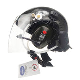 Bluetoooth 3M Headset Carbon Fiber Paramotor helmet with noise cancelling headset free shipping BT-CR-GD-C02