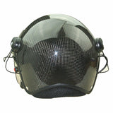 3M Headset Carbon Fiber Paramotor helmet with noise cancelling headset free shipping CR-GD-C02