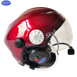 29DB Highly Noise cancelling Paramotor helmet GD-K01-0XLR EN966 standard free shipping