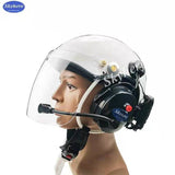 Bluetooth Noise Reduction Paramotor Helmet High Noise Cancel Headset Close To The Ear Fiber Glass PPG Helmet BT-GD-C01