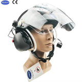 37dB NRR Noise cancelling paramotor helmet Dynamic microphone EN966 standard PPG helmetGD-C03-XLR
