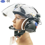 37dB NRR Noise cancelling paramotor helmet Dynamic microphone EN966 standard PPG helmetGD-C03-XLR