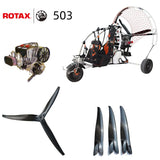 Rotax 503 carbon propeller supper light Custom carbon propellers for Ultralight  UAV  Drone