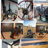 Rotax 447 Carbon Propeller, Support Light, Custom Carbon Propeller, Powered Parachute, PC,Paramotor, Ultralight, 447