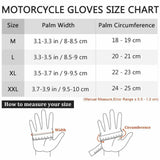 Touchscreen Alloy Steel Motorcycle Gloves for Men Bicycle Motorbike Racing Glove