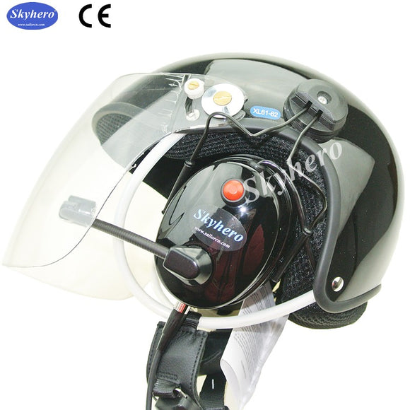 Free shipping EN966 standard noise cancelling paramotor helmet GD-C01