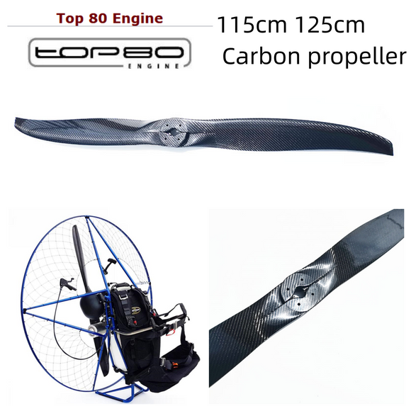 Real carbon propeller for TOP 80 paramotor 115cm 125cm good quality