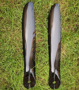 Carbon propeller of Paramotor 125cm 2 blades for Airmax 220 engine reducer 2.58 2.78 2.87 3.6