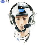 3M Ear cup 31db ear protection Paramotor helmet 6.3 jack for intercom Powered Paragliding helmets PPG Helmets Factory directly sale GD-C02-S6