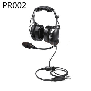 Aviation Headsets With Comfortable Ear Seals PNR Nosic Cancelling GA Dual Plug Black PR002 aviation headsets for pilots