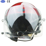 Free shipping EN966 standard noise cancelling paramotor helmet GD-C01