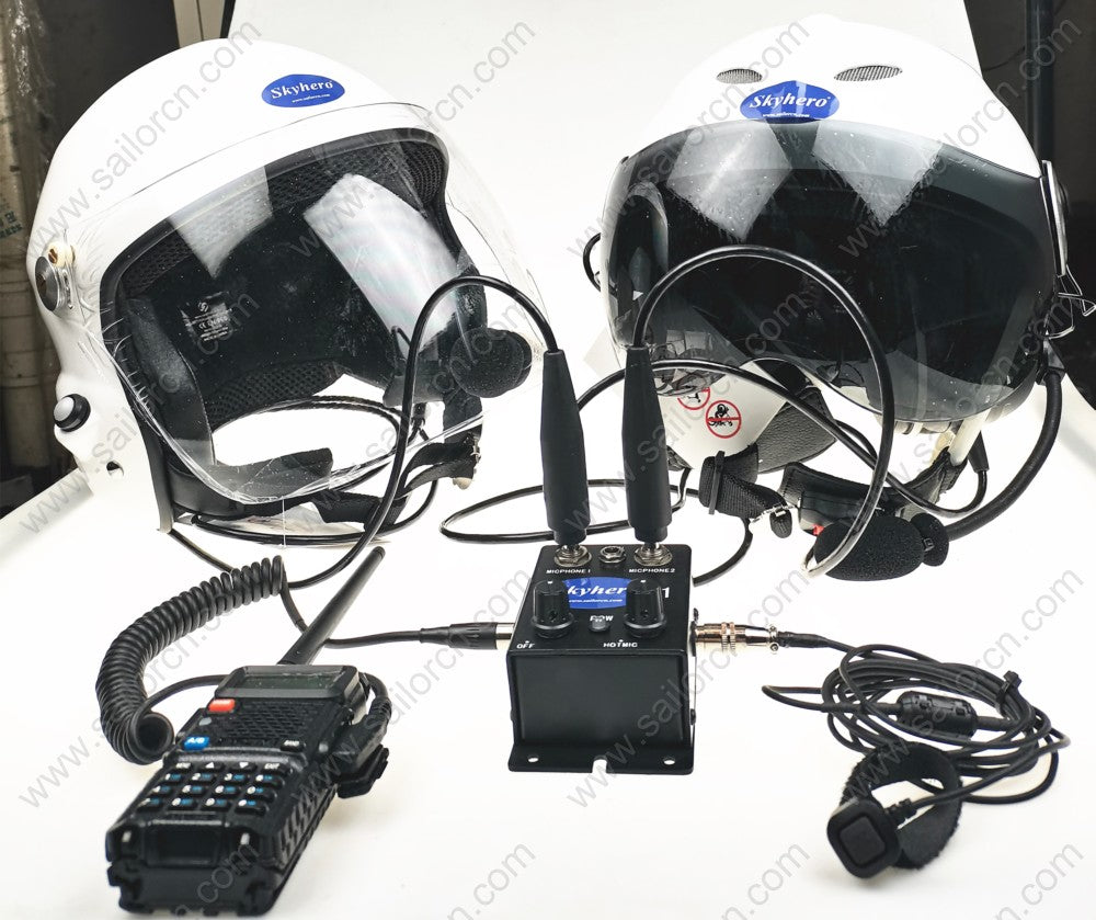 Custom intercom for paramotor,microlight airplane – skyherohelmet Custom intercom for paramotor,microlight airplane – skyherohelmet