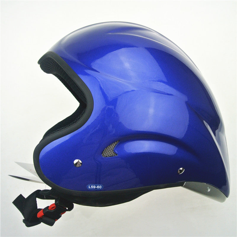 cool blue motorcycle helmet Cool shape Paragliding helmet factory price free shipping – skyherohelmet
