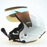 GD-G Colourful mirror visor paramotor helmet Free shipping