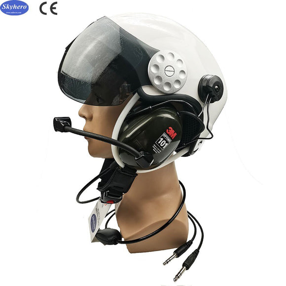 Paramotor helmet powered paragliding Training  PPG Helmet  With Noise Cancelling Paramotor Helmet For Sale
