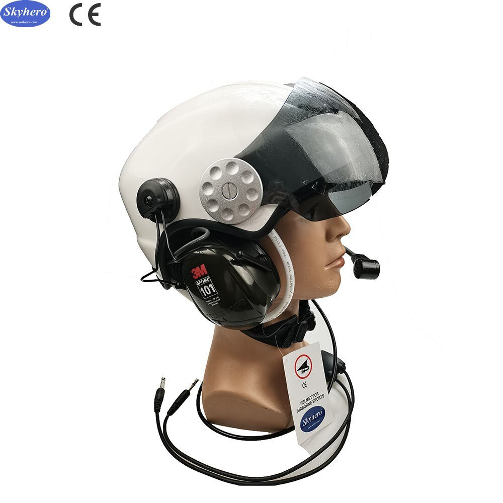 Paramotor helmet powered paragliding Training PPG Helmet With Noise – skyherohelmet Paramotor helmet powered paragliding Training PPG Helmet With Noise – skyherohelmet