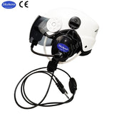 Paramotoring CE EN966 Standard Noice Cancelling Paramotor Helmet PPG Helmet High Quality Aircraft Helmet GD-K01-GA